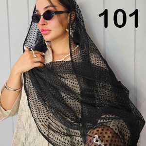 شال تور طرح دار 21-93