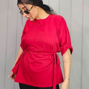 تیشرت کمر گره ای 19-17